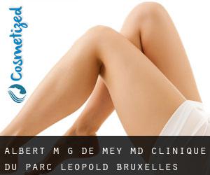 Albert M. G. DE MEY MD. Clinique Du Parc Leopold (Bruxelles)