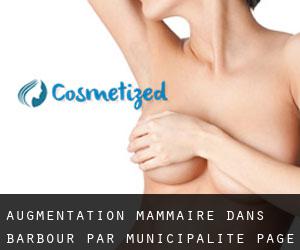 Augmentation mammaire dans Barbour par municipalité - page 1