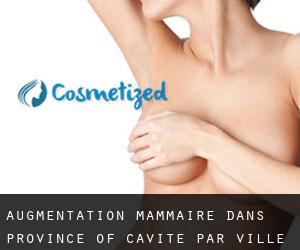 Augmentation mammaire dans Province of Cavite par ville importante - page 1