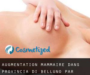 Augmentation mammaire dans Provincia di Belluno par municipalité - page 1