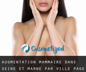 Augmentation mammaire dans Seine-et-Marne par ville - page 5