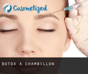 Botox à Chambillon
