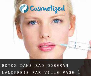 Botox dans Bad Doberan Landkreis par ville - page 1