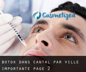 Botox dans Cantal par ville importante - page 2