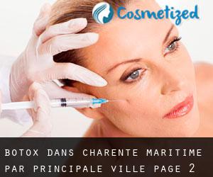 Botox dans Charente-Maritime par principale ville - page 2