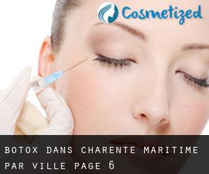 Botox dans Charente-Maritime par ville - page 6