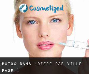 Botox dans Lozère par ville - page 1