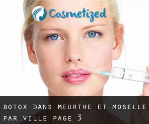 Botox dans Meurthe-et-Moselle par ville - page 3