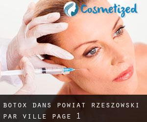 Botox dans Powiat rzeszowski par ville - page 1