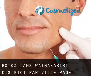 Botox dans Waimakariri District par ville - page 1