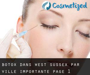 Botox dans West Sussex par ville importante - page 1