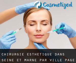 Chirurgie Esthétique dans Seine-et-Marne par ville - page 1