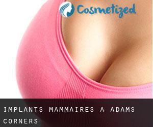 Implants mammaires à Adams Corners