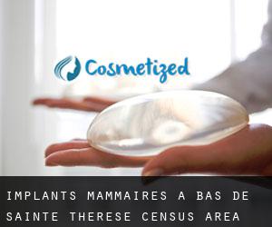Implants mammaires à Bas-de-Sainte-Thérèse (census area)