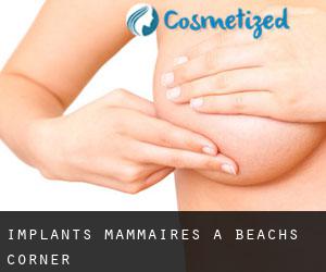Implants mammaires à Beachs Corner