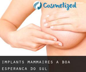 Implants mammaires à Boa Esperança do Sul