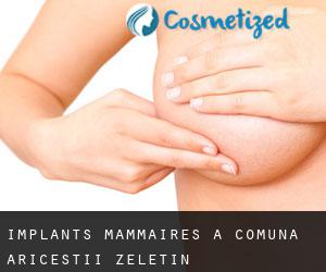 Implants mammaires à Comuna Ariceştii Zeletin
