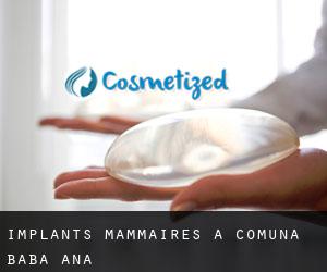 Implants mammaires à Comuna Baba Ana