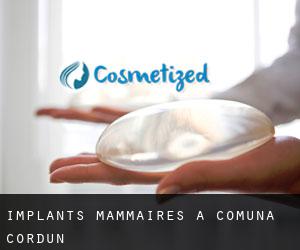 Implants mammaires à Comuna Cordun