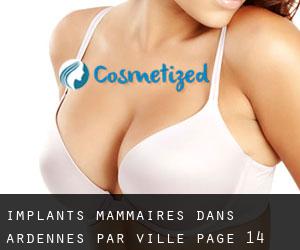 Implants mammaires dans Ardennes par ville - page 14