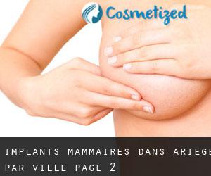 Implants mammaires dans Ariège par ville - page 2