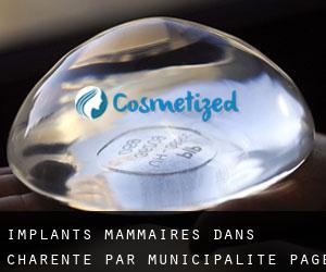 Implants mammaires dans Charente par municipalité - page 2