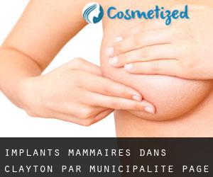 Implants mammaires dans Clayton par municipalité - page 1