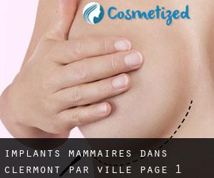 Implants mammaires dans Clermont par ville - page 1