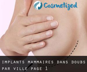 Implants mammaires dans Doubs par ville - page 1