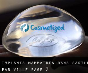 Implants mammaires dans Sarthe par ville - page 2