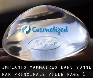 Implants mammaires dans Yonne par principale ville - page 1