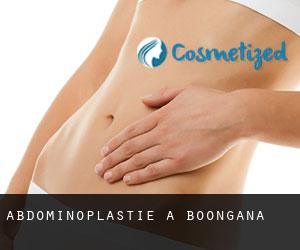 Abdominoplastie à Boongana