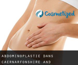 Abdominoplastie dans Caernarfonshire and Merionethshire par municipalité - page 1