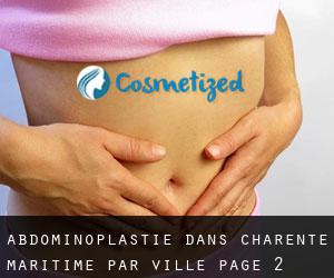 Abdominoplastie dans Charente-Maritime par ville - page 2