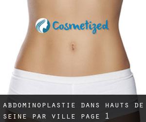 Abdominoplastie dans Hauts-de-Seine par ville - page 1